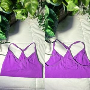 Grape Paradise Sports Bra